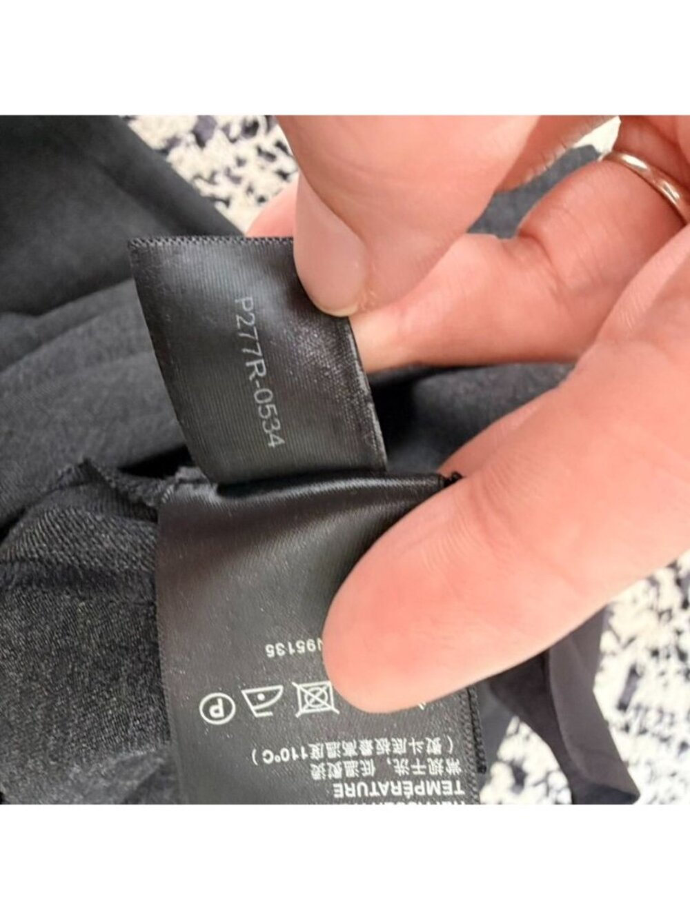 Lafayette 148 New York Irving Gray Wool Blend Dress Pants Women's Size 8 H86 - Picture 10 of 15